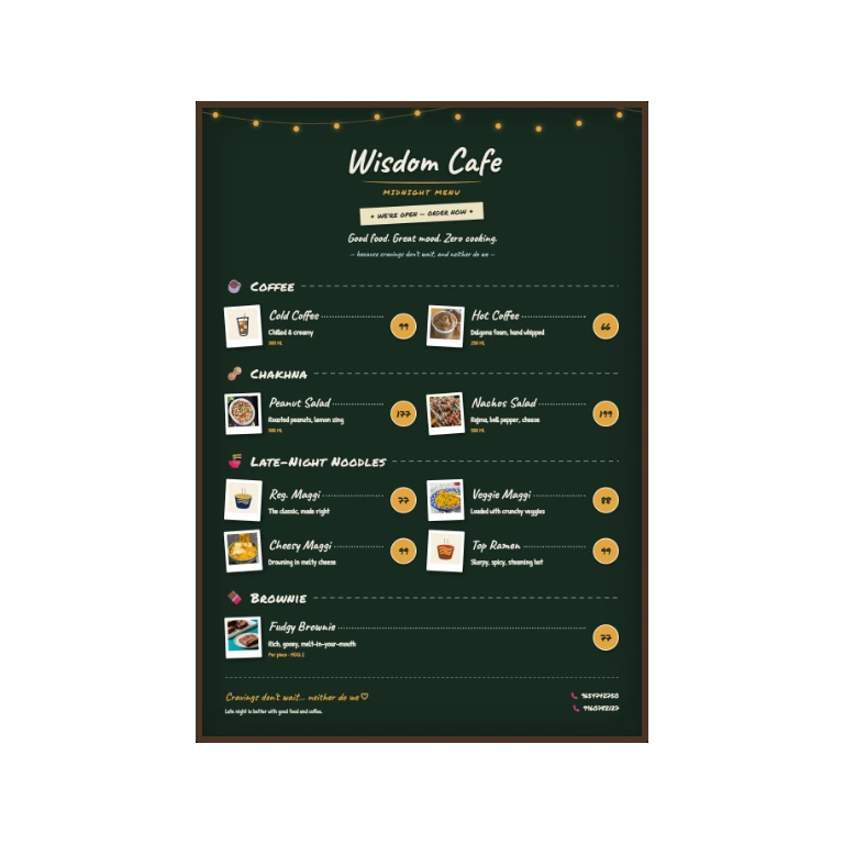 Wisdom Cafe logo